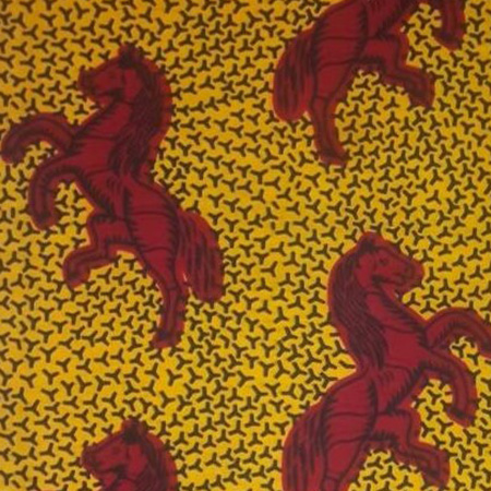 Wax cheval jaune